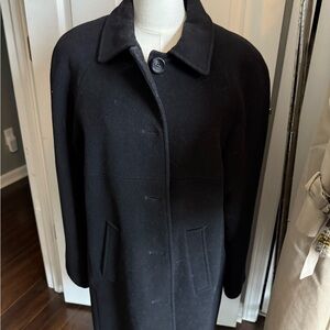 Preston & York Classic Black Trench Coat